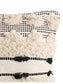 Beige & Black Embellished Square Cushion Covers