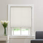Deco Window Semi Blackout Roller Blinds for Windows (37" W X 84" L, Snow White) Roll-Up Shades Light Filtering Sun UV Protection Polyester Curtains for Home & Office
