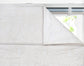 Deco Window Quilted Roman Blinds for Windows (Ivory) 100% Blackout Curtains Thermal and Heat Reflective Shades for Home and Office