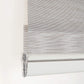 Deco Window Zebra Blinds for Windows (36" W X 72" L, Dark Beige) Day and Night Polyester Curtains with Aluminium Cassette for Living, Bed Room & Office