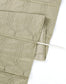 Deco Window Quilted Roman Blinds for Windows (Light Beige) 100% Blackout Curtains Thermal and Heat Reflective Shades for Home and Office