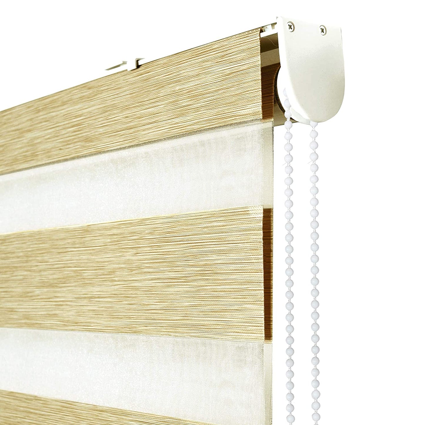Buy Zebra Polyester Blinds for Windows or Outdoor Decor (Beige) Online at  Low Prices in India 